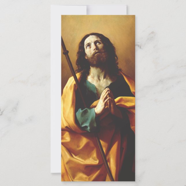 Santo Tiago Maior por Guido Reni Arte (Frente)