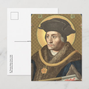 Santo Tomás More (SAU 026) Cartão Postal 2