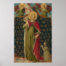 Santo Ursula - Benozzo Gozzoli Fine Art Poster