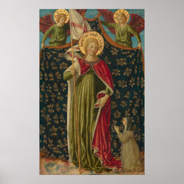 Santo Ursula - Benozzo Gozzoli Fine Art Poster