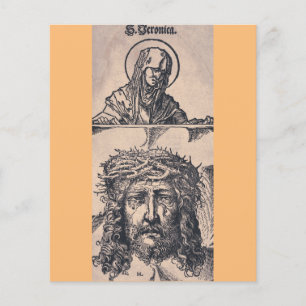 Santo Veronica com o Vernicle por Hans Burgkmair