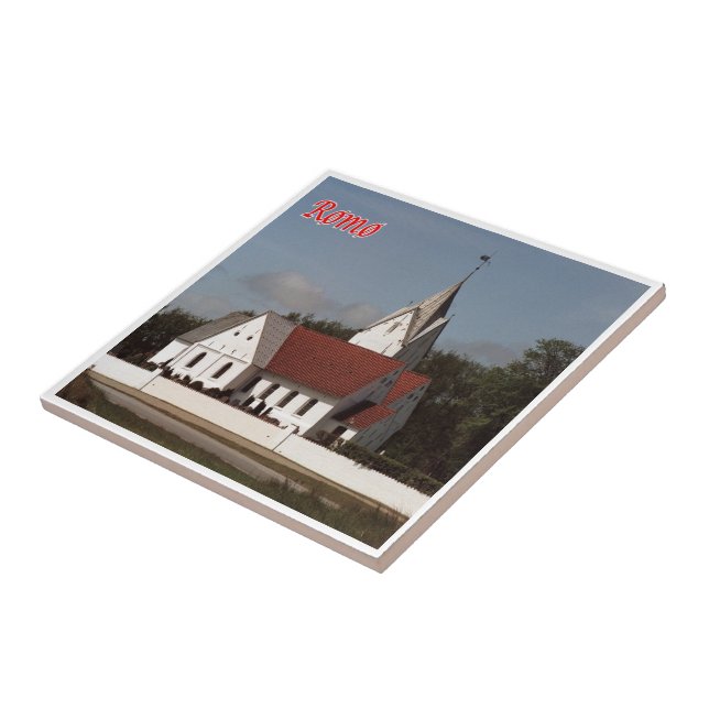 santo zDK015 ROMO CLEMEN KIRKE Ilhas Frísio, (Lateral)