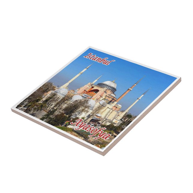 santo zTR018 BASILICA SOPHIA, Istambul, Turquia (Lateral)