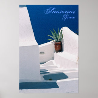 Santorini, Poster de Grécia
