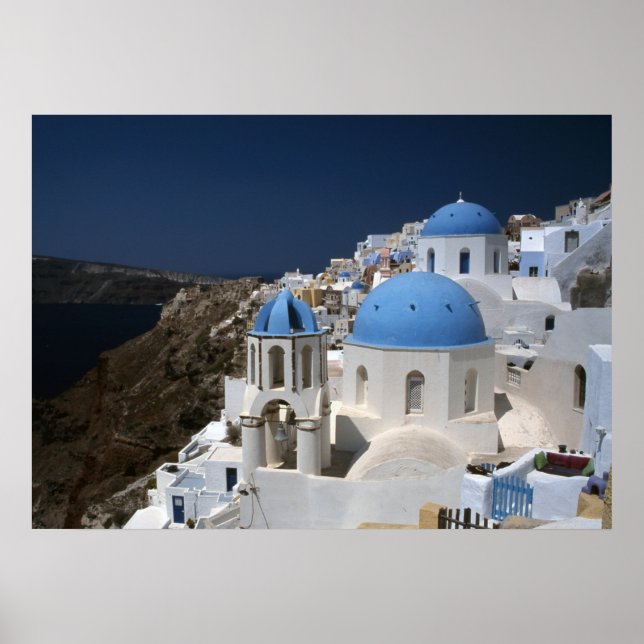 Santorini Print, Value Poster Paper (Matte) (Frente)