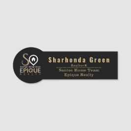 Santos Home Team - Epique Realty Nome de etiqueta