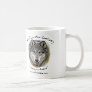 Santuário da montanha do lobo - caneca de café d
