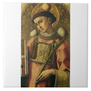 São Estêvão o Protomártir Iconografia de Belas Art