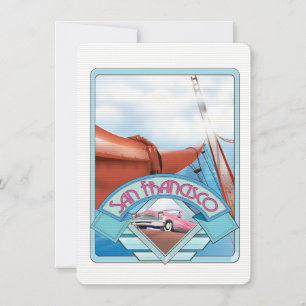 São Francisco, EUA, poster de viagens
