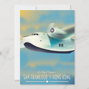 São Francisco para Hong Kong de clíper