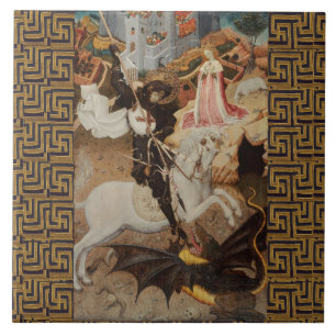 São Jorge e o Dragão por Bernat Martorell