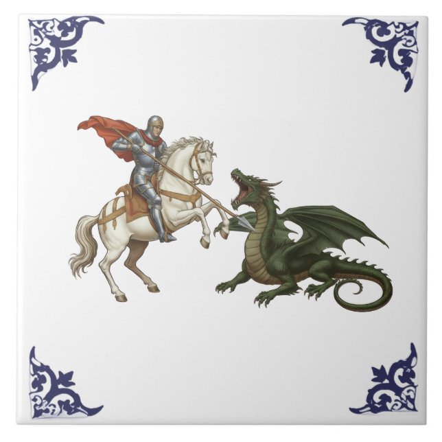São Jorge e o Dragão Religioso (Frente)