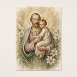 São José com a Oração de Proteção do Menino Jesus 