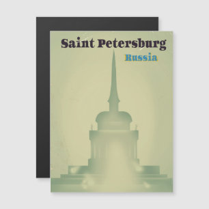 São Petersburgo Rússia impressão de viagem estilo 