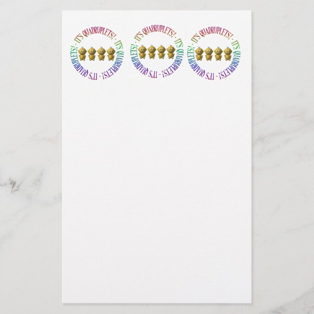 São quadrupletas! (Frente)