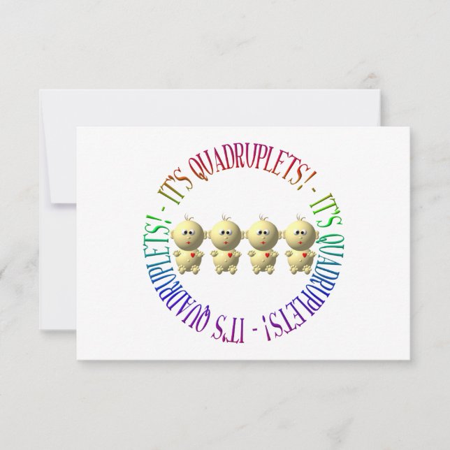 São quadrupletas! (Frente)