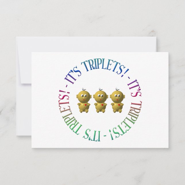 São trigêmeos! (Frente)