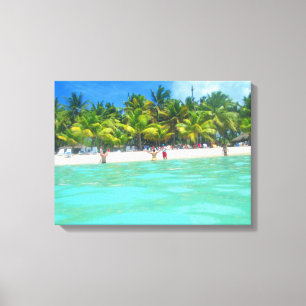 SAONA BEACH NA CANVAS 20 "x 16"