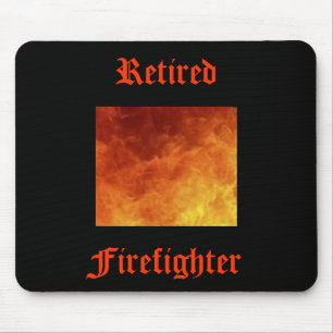 Sapador-bombeiro aposentado Mousepad