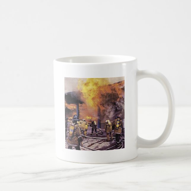 SAPADORES-BOMBEIROS: Apenas um outro dia! - caneca (Direita)
