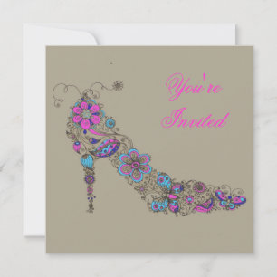 Sapato Chic ~ Convites