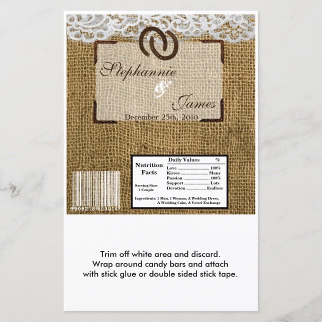 Sapatos de Cavalo com Grande Bar de Hershey em Bur (Frente)