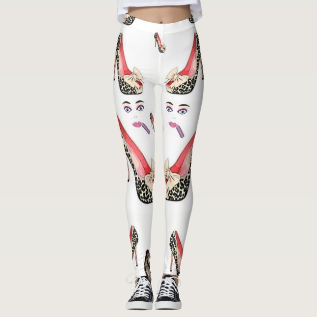 sapatos de leggings (Frente)