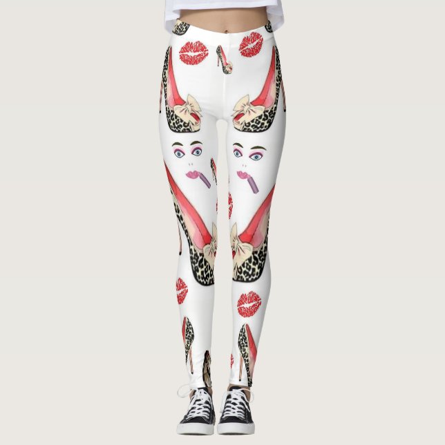 sapatos de leggings (Frente)