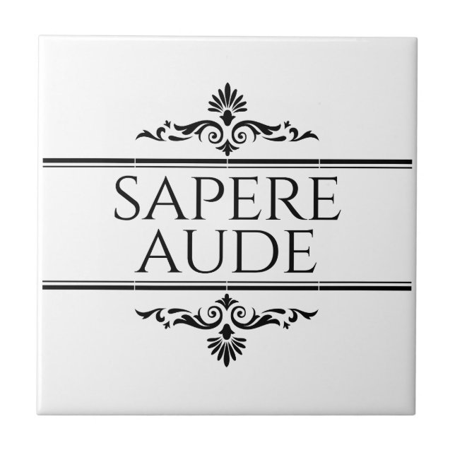 Sapere Aude (Frente)