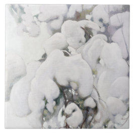 Saplings (por Pekka Halonen) de pinheiro coberto p