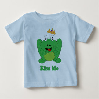 Sapo Bonito Diz "Beije-me" Camiseta de Contato de 