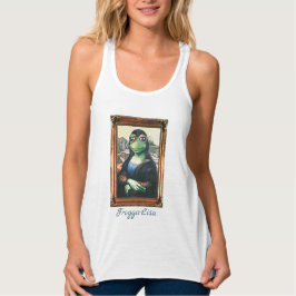 Sapo Clássico Black Tank Top Mona Lisa