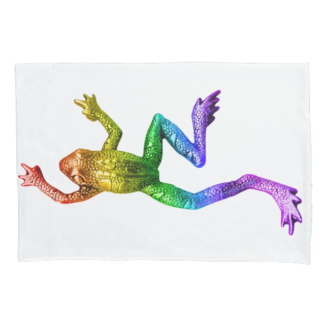 Sapo colorido arco-íris de SlipperyJoe renderizado (Frente)