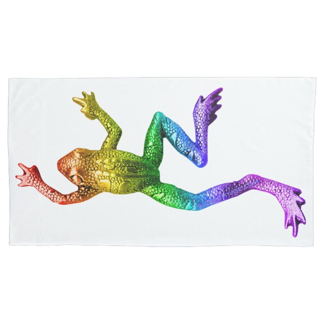 Sapo colorido arco-íris de SlipperyJoe renderizado (Frente)