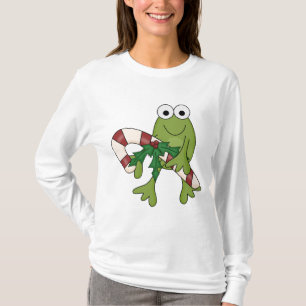 Sapo com Camisetas e presentes de canas doces