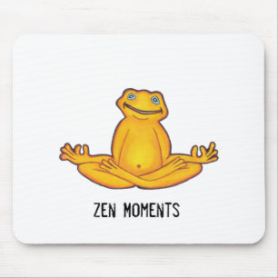 Sapo da ioga - momentos Mousepad do zen