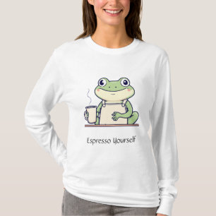 Sapo de Camisa de Mulher Bonita