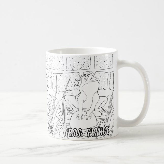 Sapo de caneca de conto de fadas Príncipe (Direita)