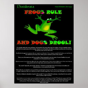 Sapo de Posters Desiderata