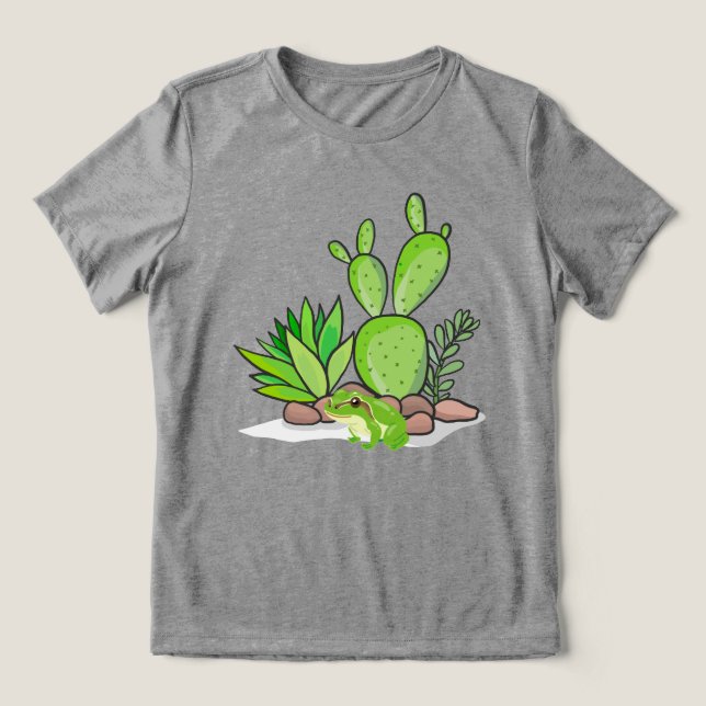 Sapo e Cacto (Design frontal)