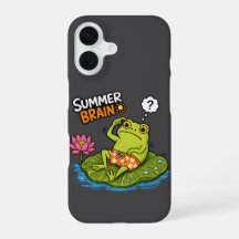 Sapo Engraçado Cérebro de Verão|Sapo de Desenho An