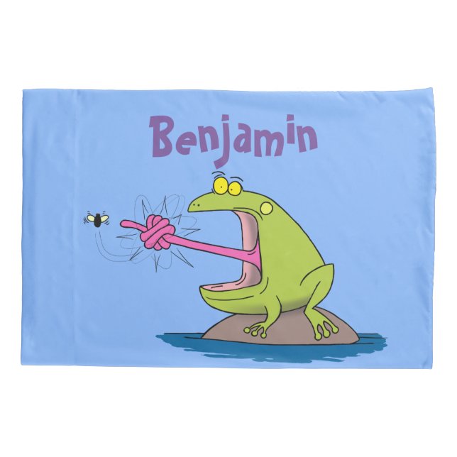 Sapo engraçado e desenho animado (Verso)