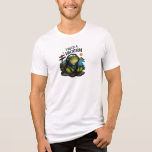 Sapo Fofo Preciso de Férias Presente de Viagem e T
