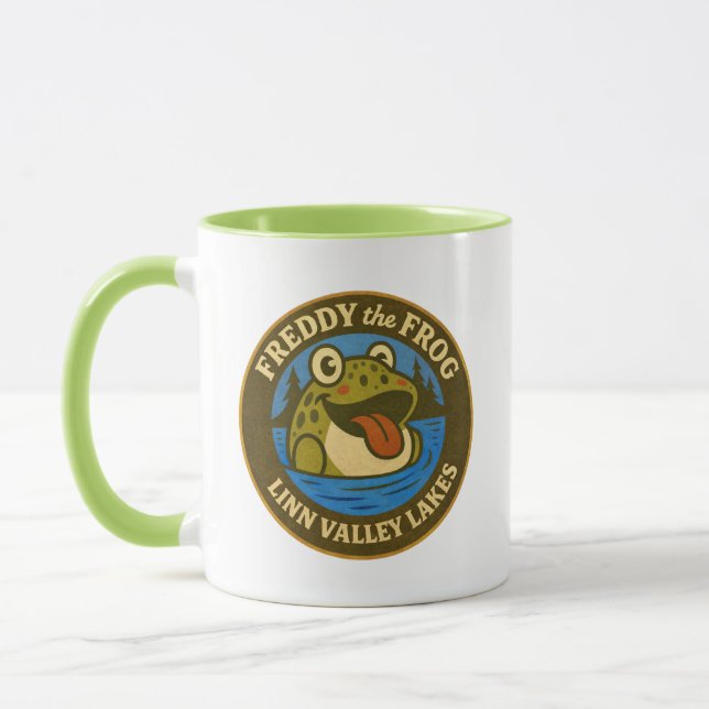Sapo Freddy do Linn Valley. Caneca Lagos  (Esquerda)