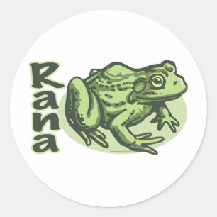 Sapo italiano - etiqueta de Rana
