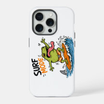 Sapo no modo surf divertido | Sapo bobo de verão 