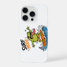 Sapo no modo surf engraçado|Sapo bobo de verão 