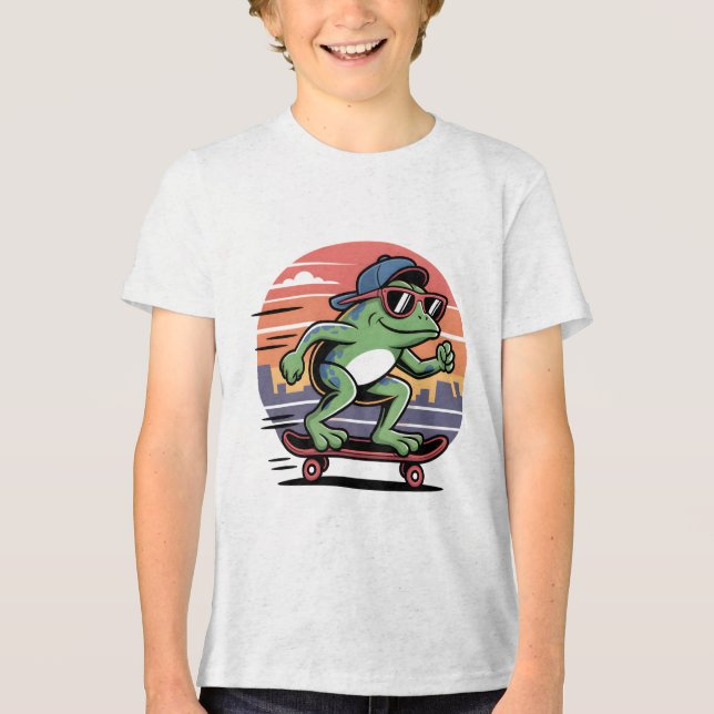Sapo no skate (Frente)