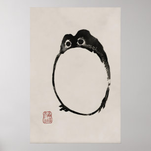 Sapo por Matsumoto Hoji Impressão de Arte Japonesa