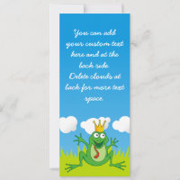 Sapo Príncipe 4" x 9,25"